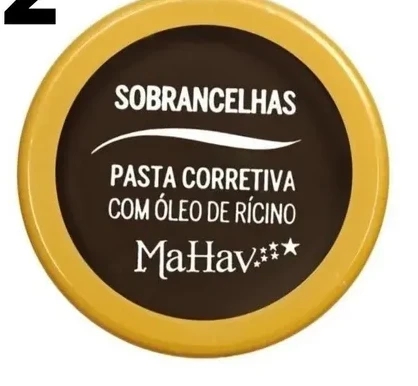 Pasta corretiva para sobrancelha 