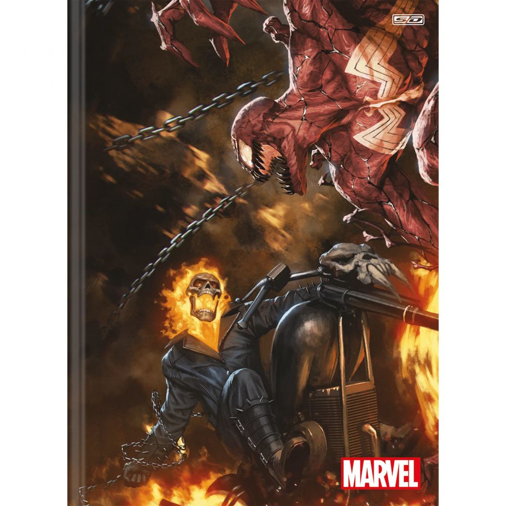 Caderno brochura grande Marvel 
