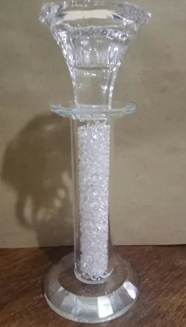 Castiçal de cristal 