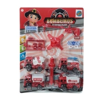 Kit de veículos de bombeiros 