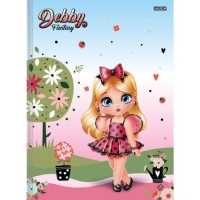 Caderno brochura grande Debby