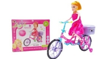 Boneca na bicicleta 