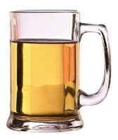 Caneca Chopp Cerveja Vidro Reforçado 418Ml